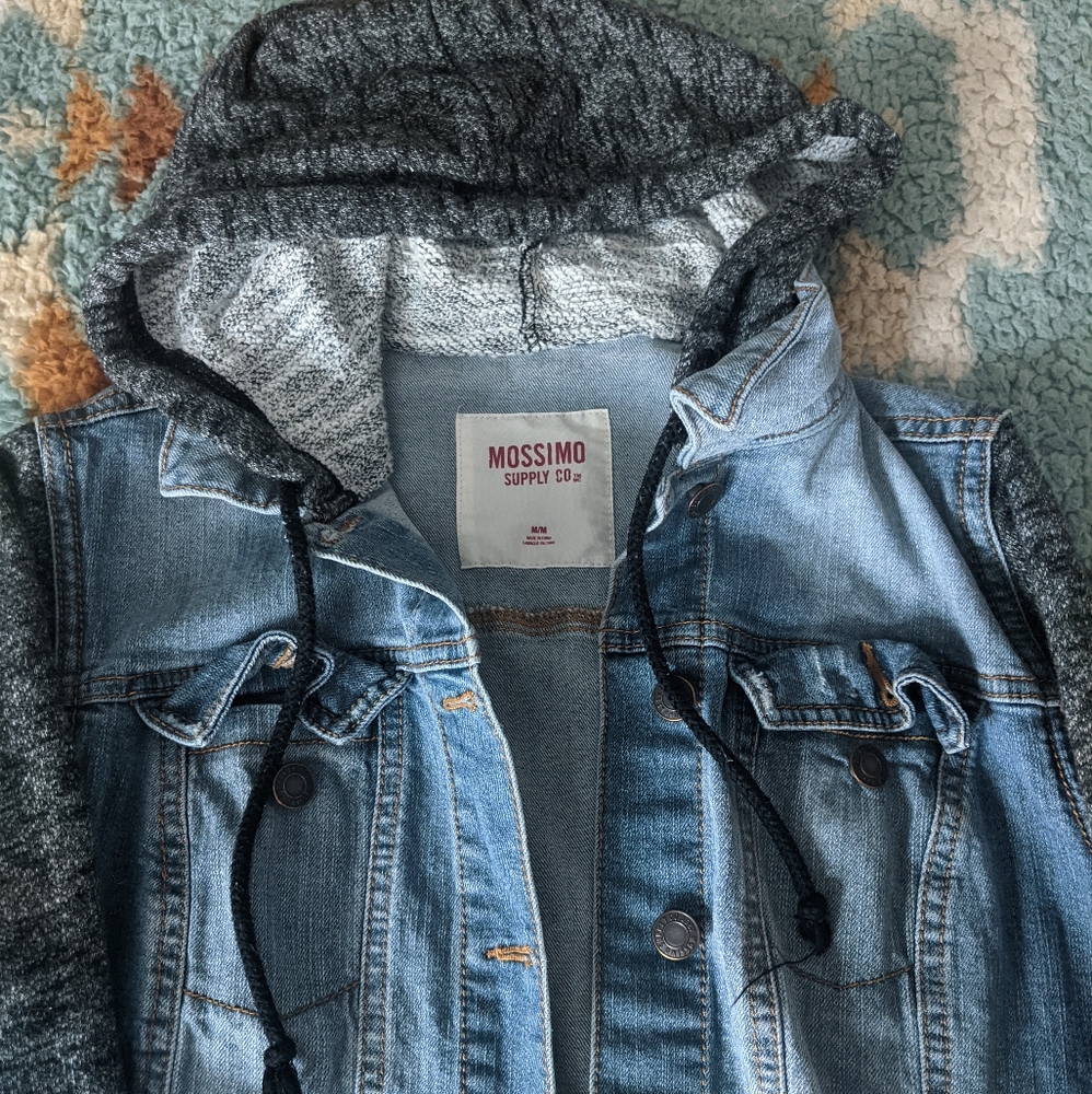 Denim Sweatshirt